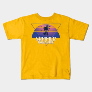 Summer Paradise Kids T-Shirt